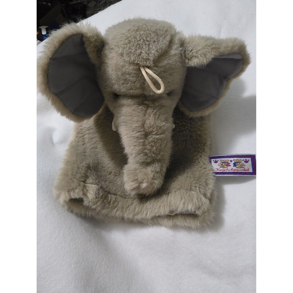 Kuschelwuschel Elephant Hand Puppet EU Germany Vintage
